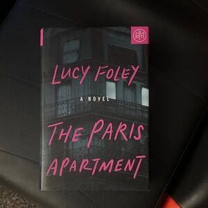 The Paris Apartment by Lucy Foley - Black and Pink Cover